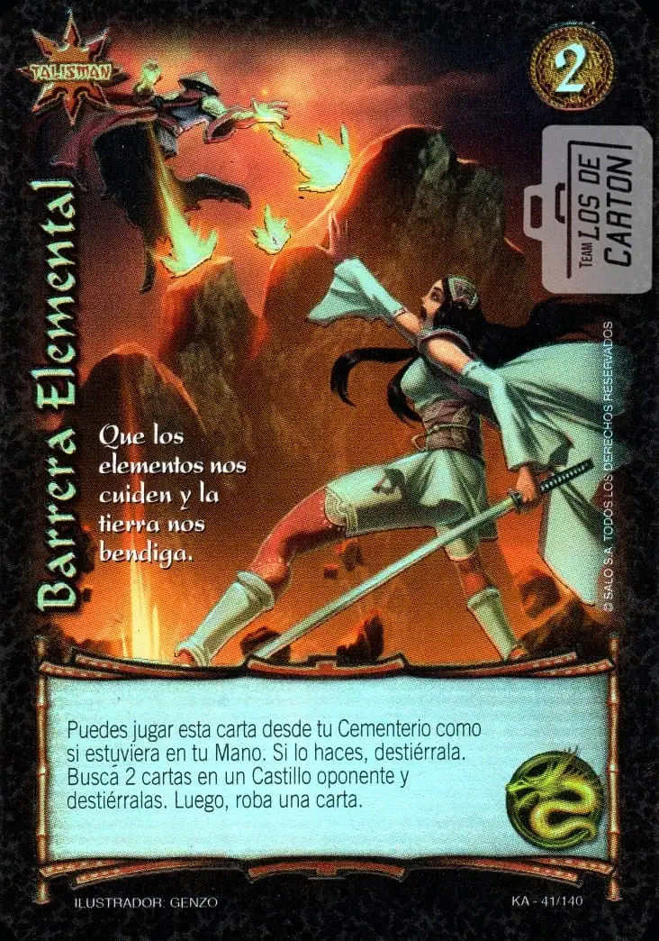 Barrera Elemental - MYL